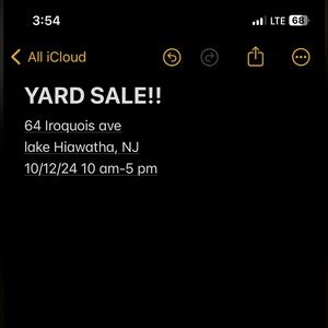 Lots of clothes and toys being sold!!